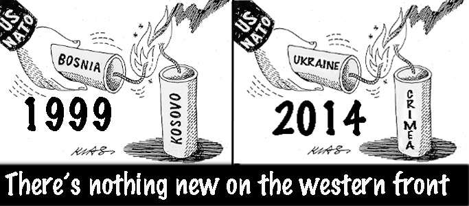 Bosnia Ukraine Kosovo Crimea