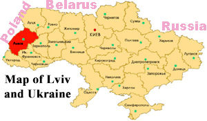 lviv-ukraine-map