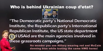 Who is behind Ukraine crisis