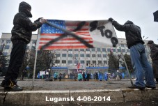 Lugansk protests 4-10-14