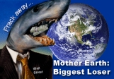 Earth_Globe Wall St shark frack