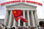 WASHINGTON, DC - JUNE 26: A man waves a marriage equality flag in front of The Supreme Court following the decision in favor of same-sex marriage in Washington, DC, on June 26, 2015. (Photo by Brittany Greeson/The Washington Post via Getty Images)