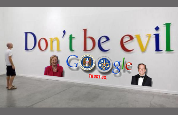 GOOGLE: A SHILL FOR GOVERNMENT SPYING