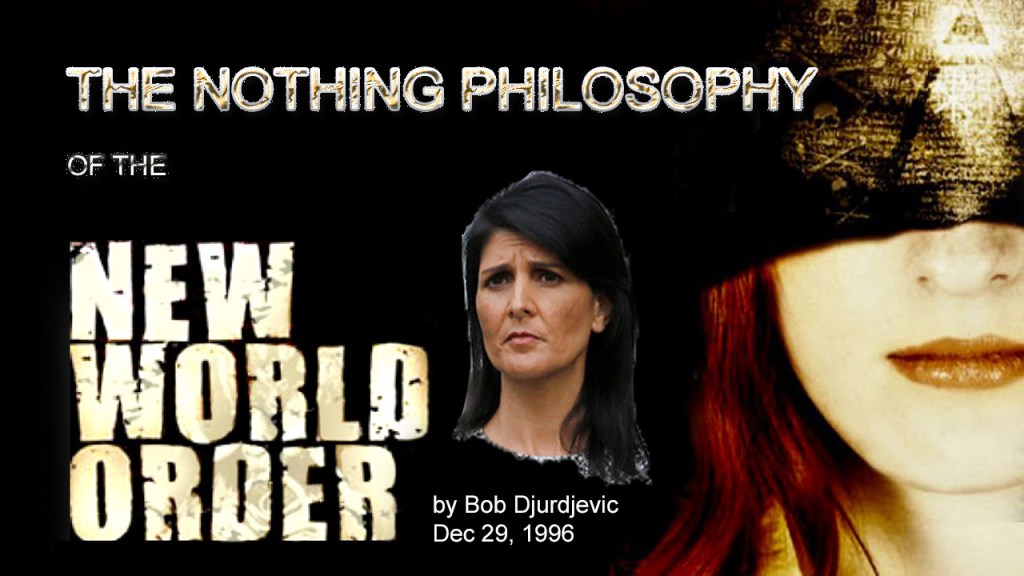 THE NOTHING PHILOSOPHY,&nbsp;II