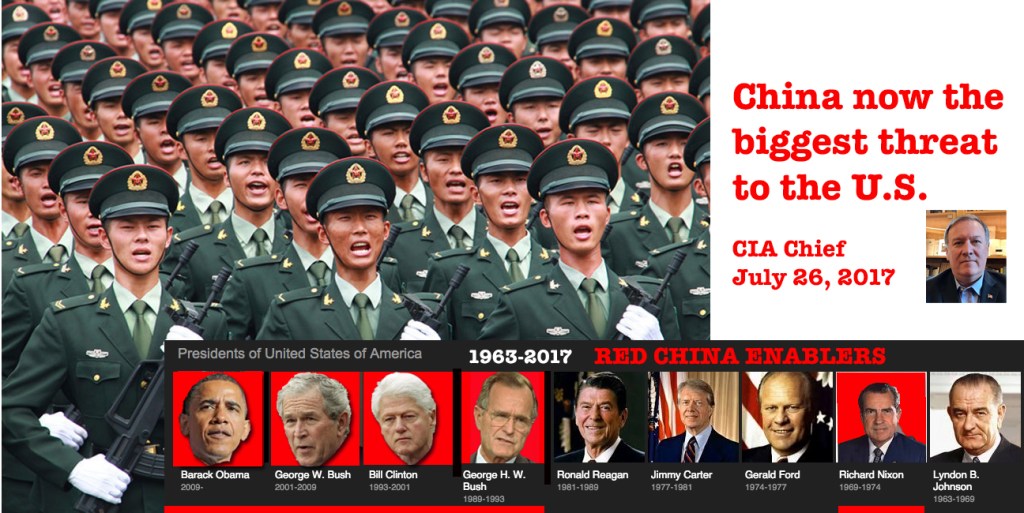 CHINA, NOT RUSSIA OR IRAN – BIGGEST THREAT TO U.S. DOMINANCE, CIA&nbsp;CHIEF