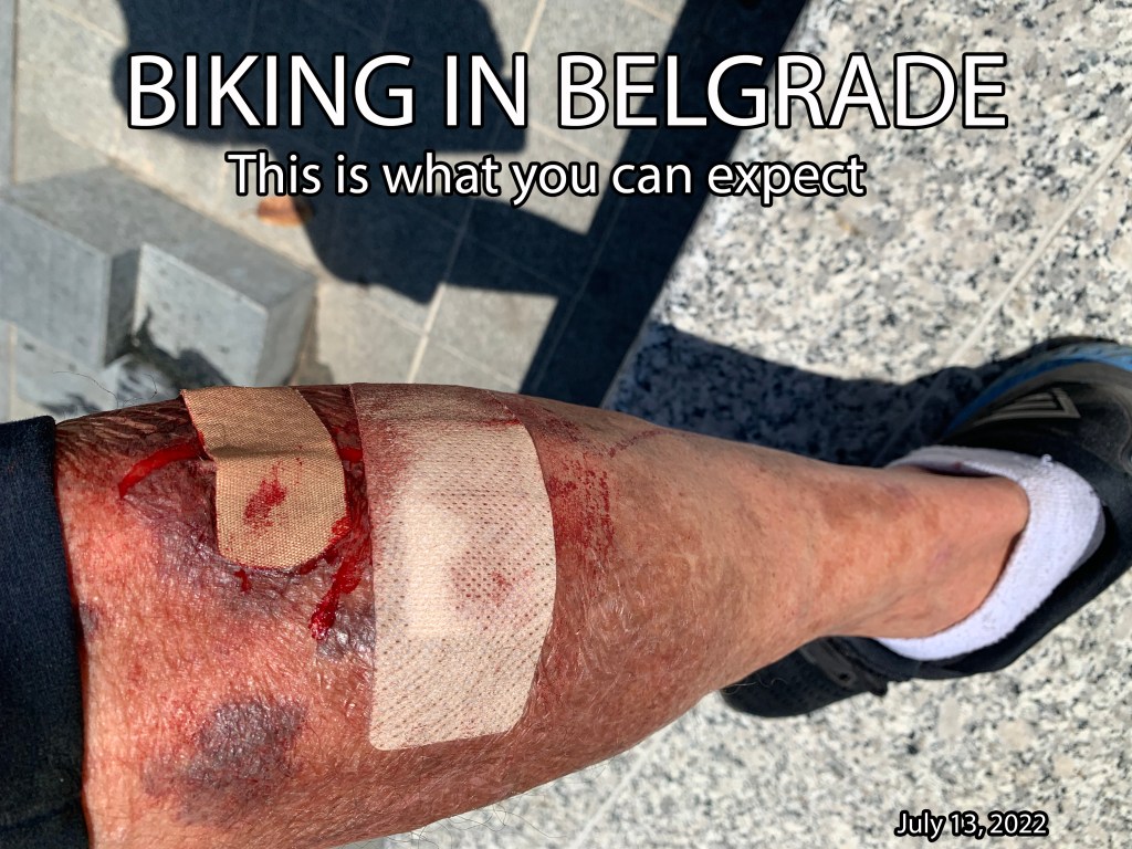 UTTER DISREGARD FOR BICYCLE RIDERS AND CIVILIANS