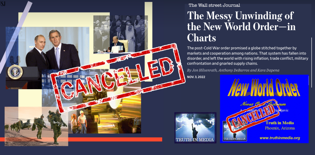 “World Peace Through World Trade” – CANCELED! 